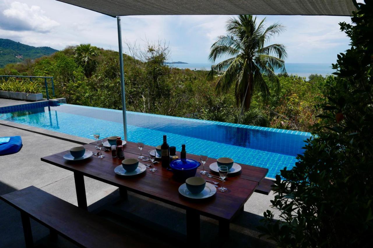 Ko Samui Seaview Pool Villa Philippa With Car Laem Set Beach Eksteriør billede