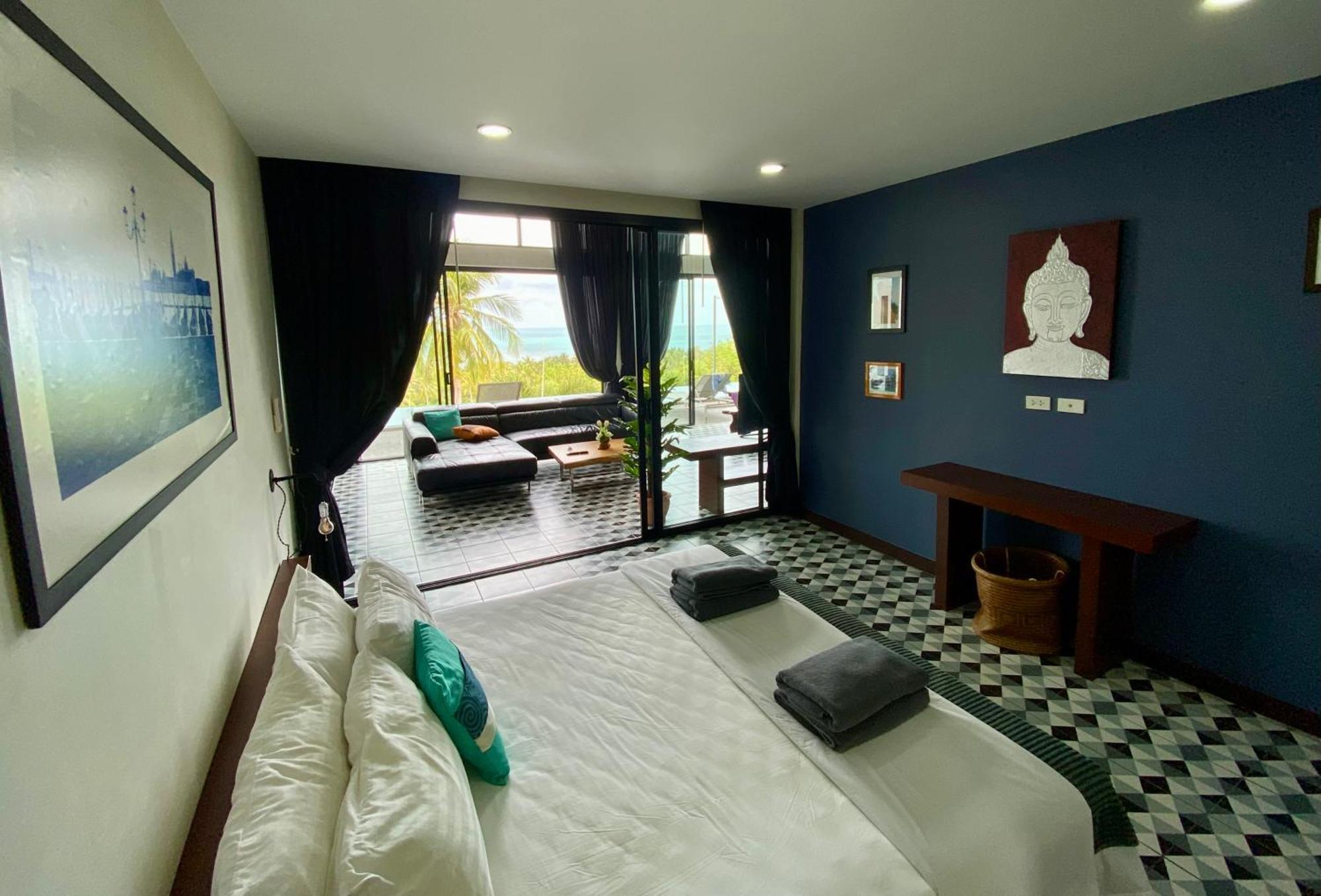 Ko Samui Seaview Pool Villa Philippa With Car Laem Set Beach Eksteriør billede