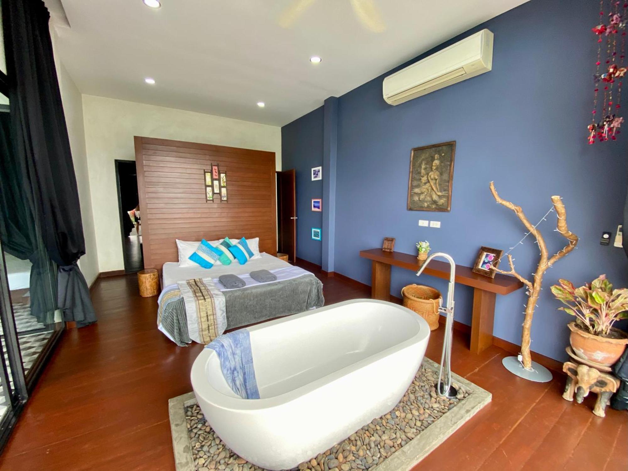 Ko Samui Seaview Pool Villa Philippa With Car Laem Set Beach Eksteriør billede