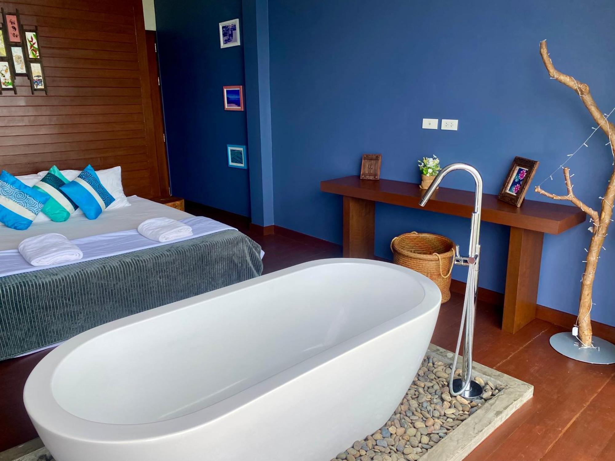 Ko Samui Seaview Pool Villa Philippa With Car Laem Set Beach Eksteriør billede