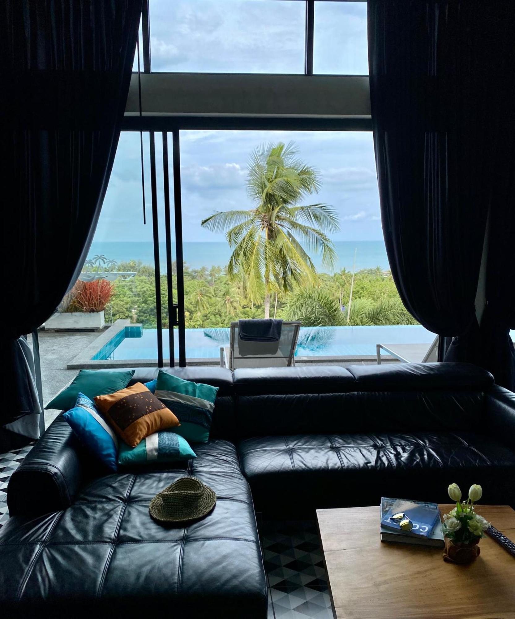 Ko Samui Seaview Pool Villa Philippa With Car Laem Set Beach Eksteriør billede
