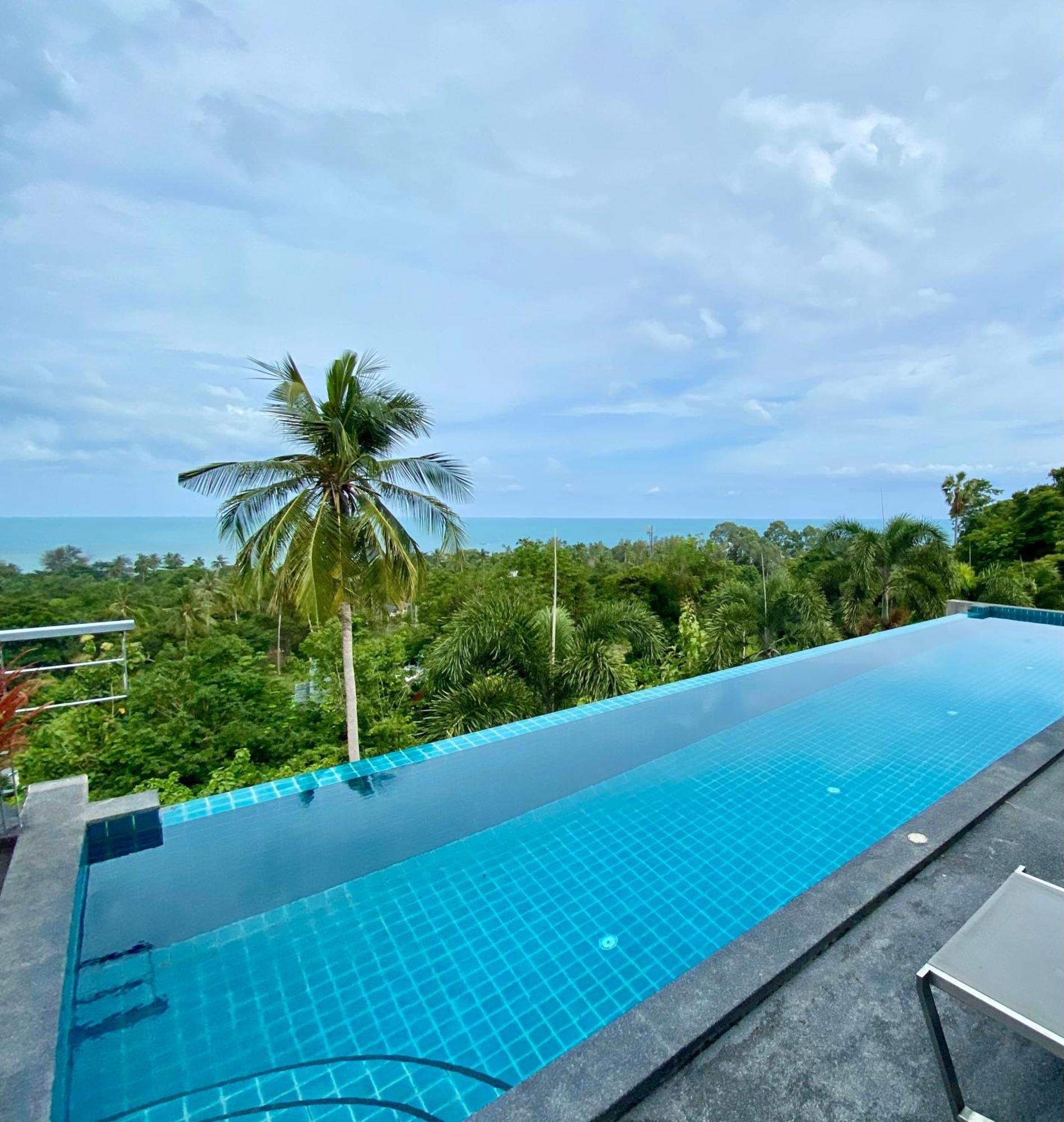 Ko Samui Seaview Pool Villa Philippa With Car Laem Set Beach Eksteriør billede
