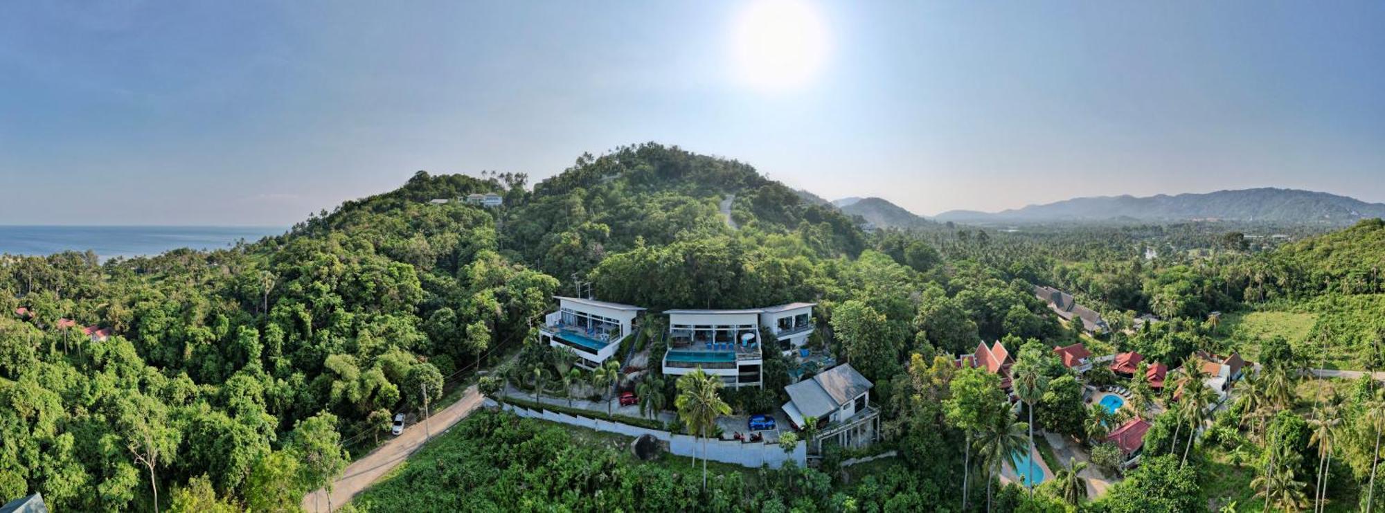Ko Samui Seaview Pool Villa Philippa With Car Laem Set Beach Eksteriør billede