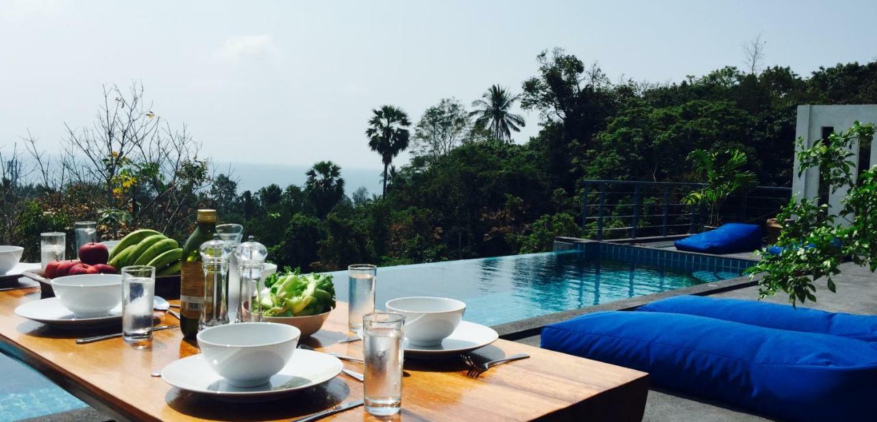 Ko Samui Seaview Pool Villa Philippa With Car Laem Set Beach Eksteriør billede