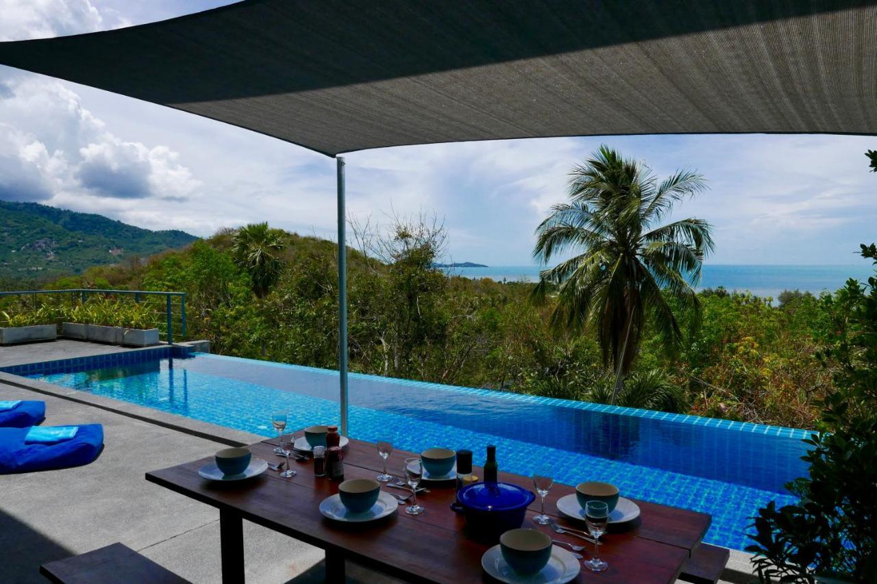 Ko Samui Seaview Pool Villa Philippa With Car Laem Set Beach Eksteriør billede