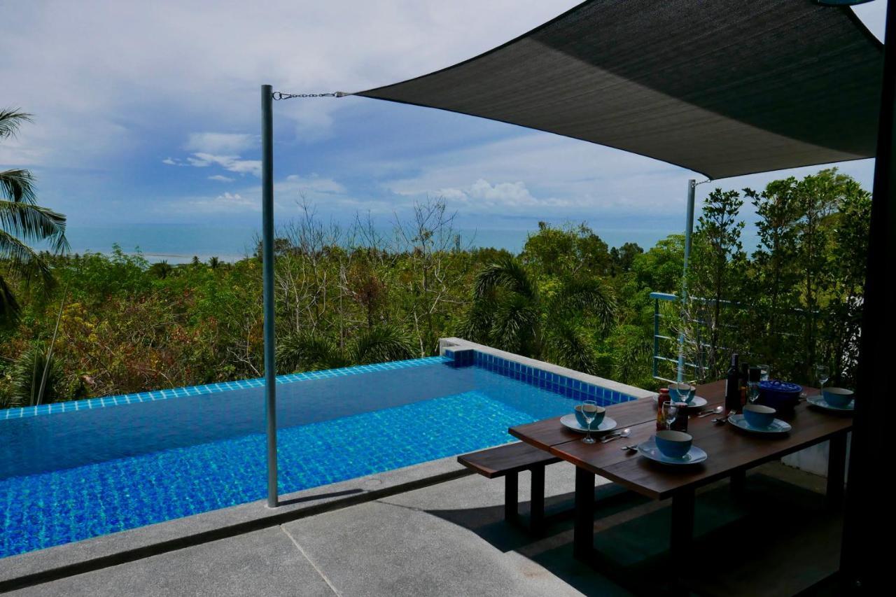 Ko Samui Seaview Pool Villa Philippa With Car Laem Set Beach Eksteriør billede